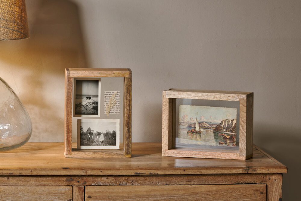 Indu Standing Wooden Frame - Mango Wood- 6x8