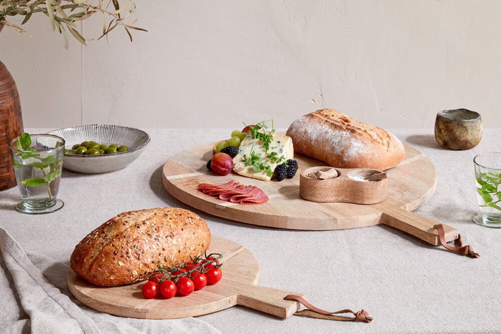 Pijja Panelled Pizza Board - Natural- Small