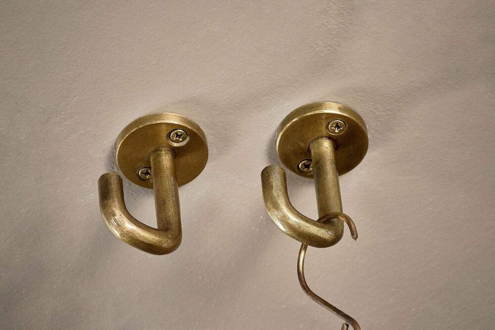 Aniko Iron Ceiling Hook - Brass - (Set of 2)