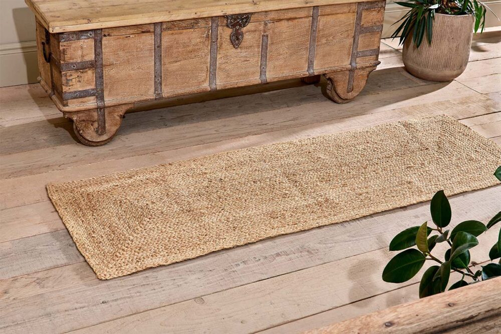 Braided Hemp Floor Runner