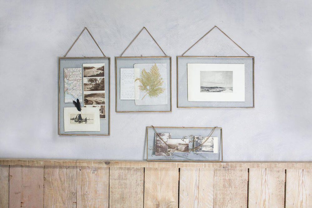 Gigantic Antique Brass Kiko Frame- Square