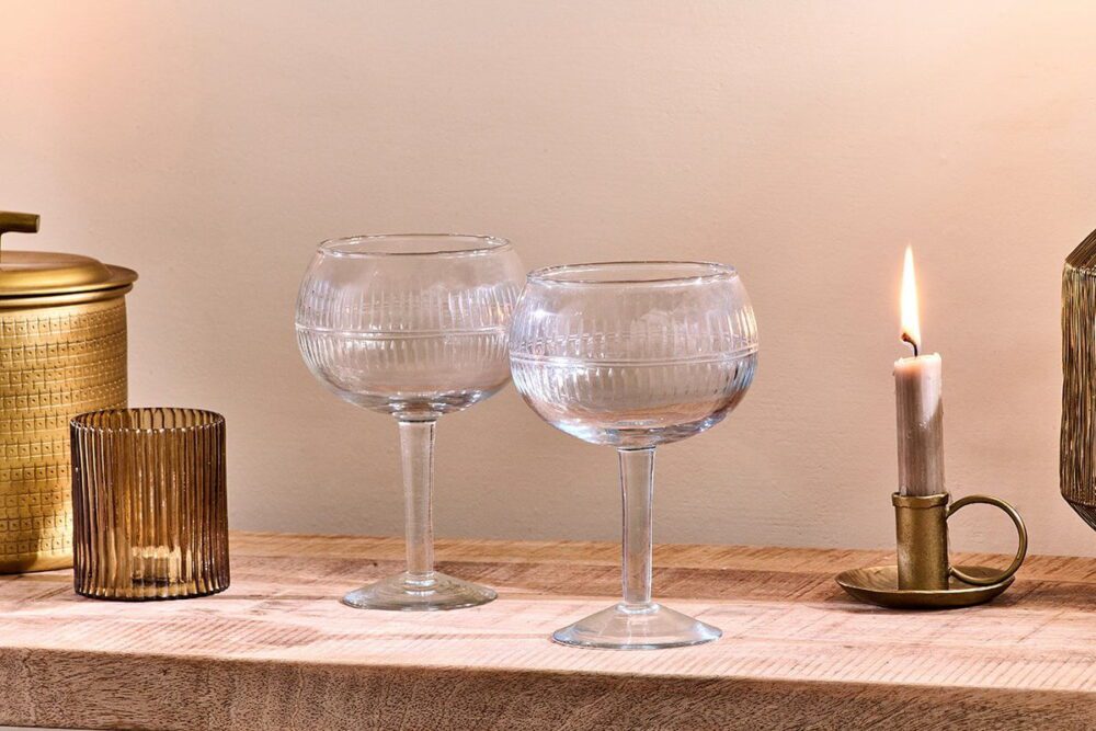 Mila Gin Glass - Clear (Set of 2)