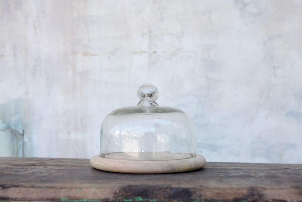 Recycled Glass Bell Dome - Small