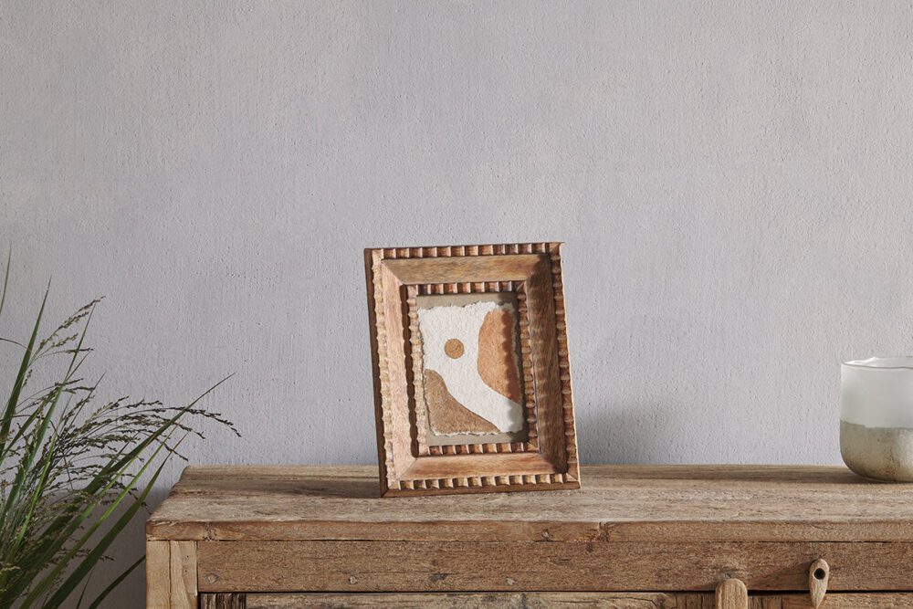 Hansika Mango Wood Frame - Natural - 8 x10''