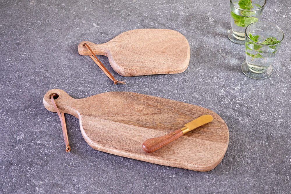 Jabari Mango Wood Board - Natural - Medium