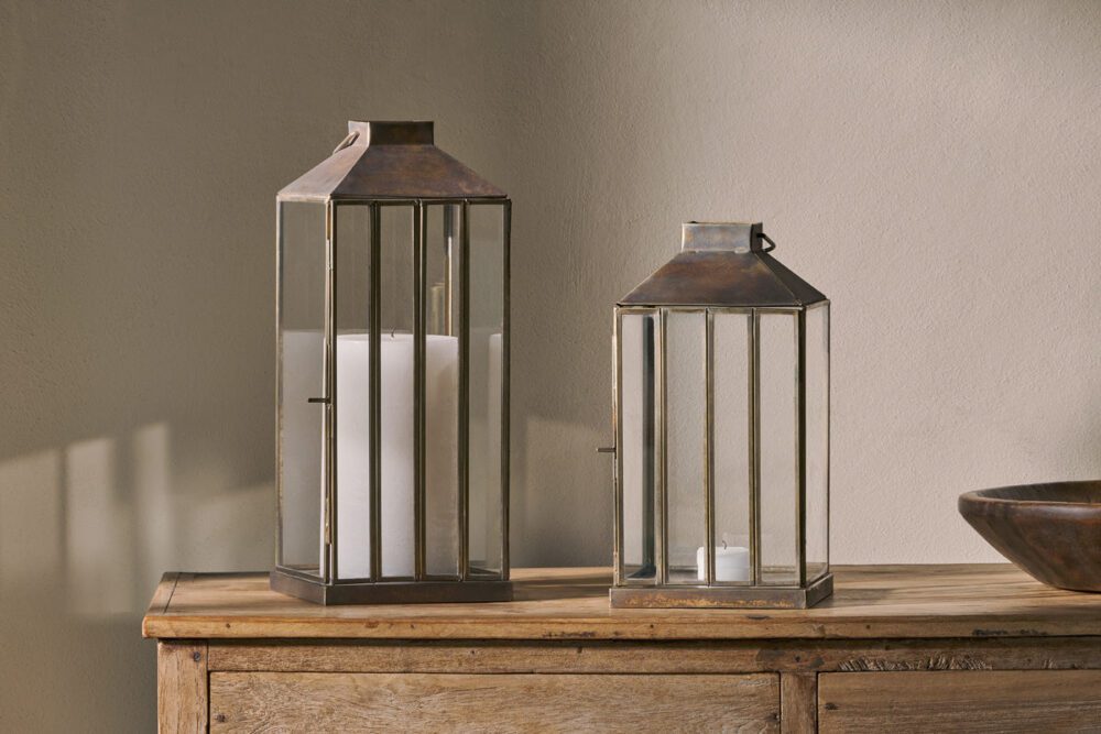 Nampo Lantern - Aged Antique - Large