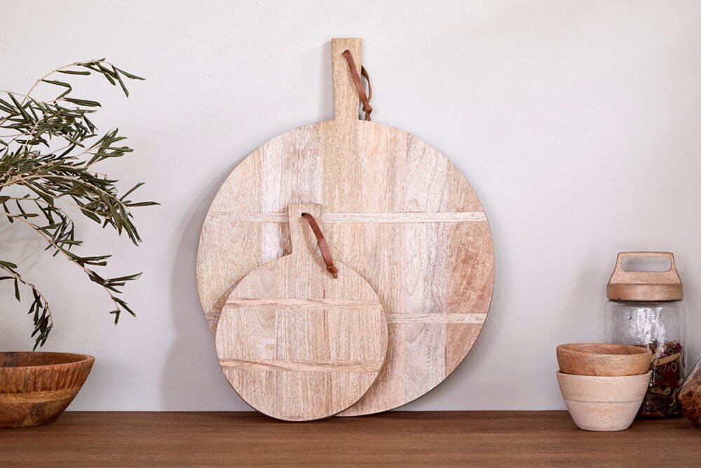 Pijja Panelled Pizza Board - Natural - Large