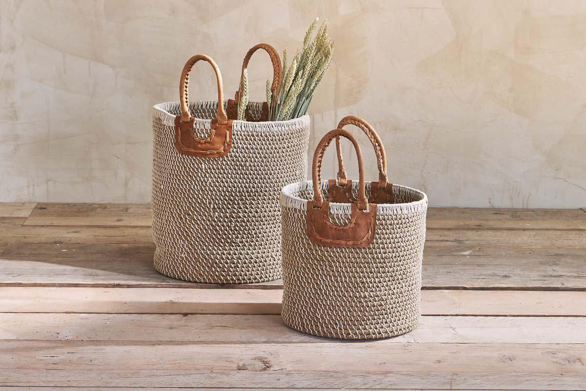 Indra Coil Basket - Natural - Large 41 x 38cm (dia)