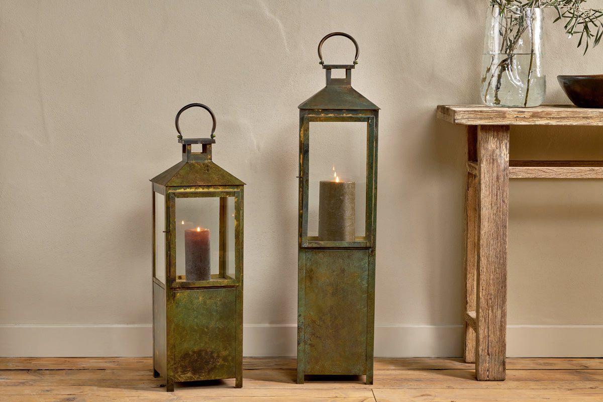 Asharu Lantern - Antique Patina - Large