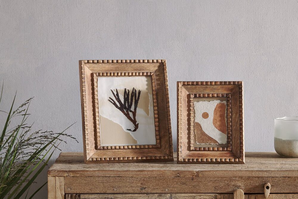 Hansika Mango Wood Frame - Natural - 8 x10''