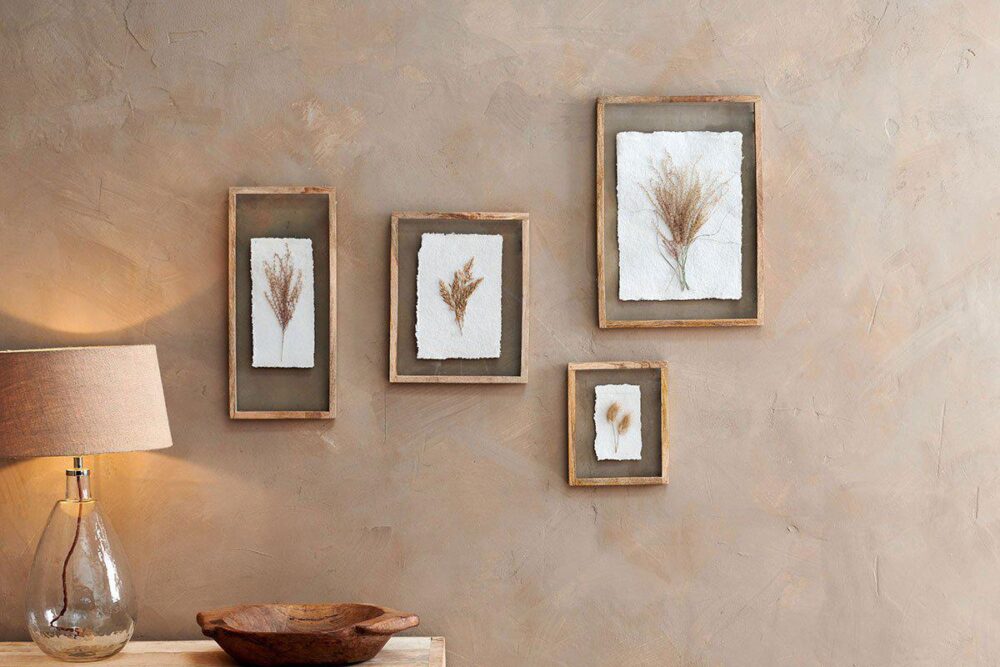 Indu Wooden Frame - Mango Wood - 50 x 35cm
