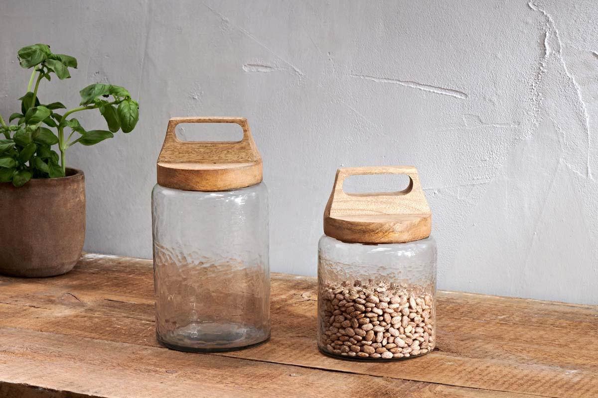 Kitto Storage Jar - Clear - Large