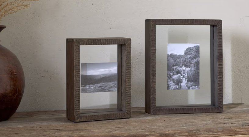 Indu Standing Frame Dark Ash Stain 8x10